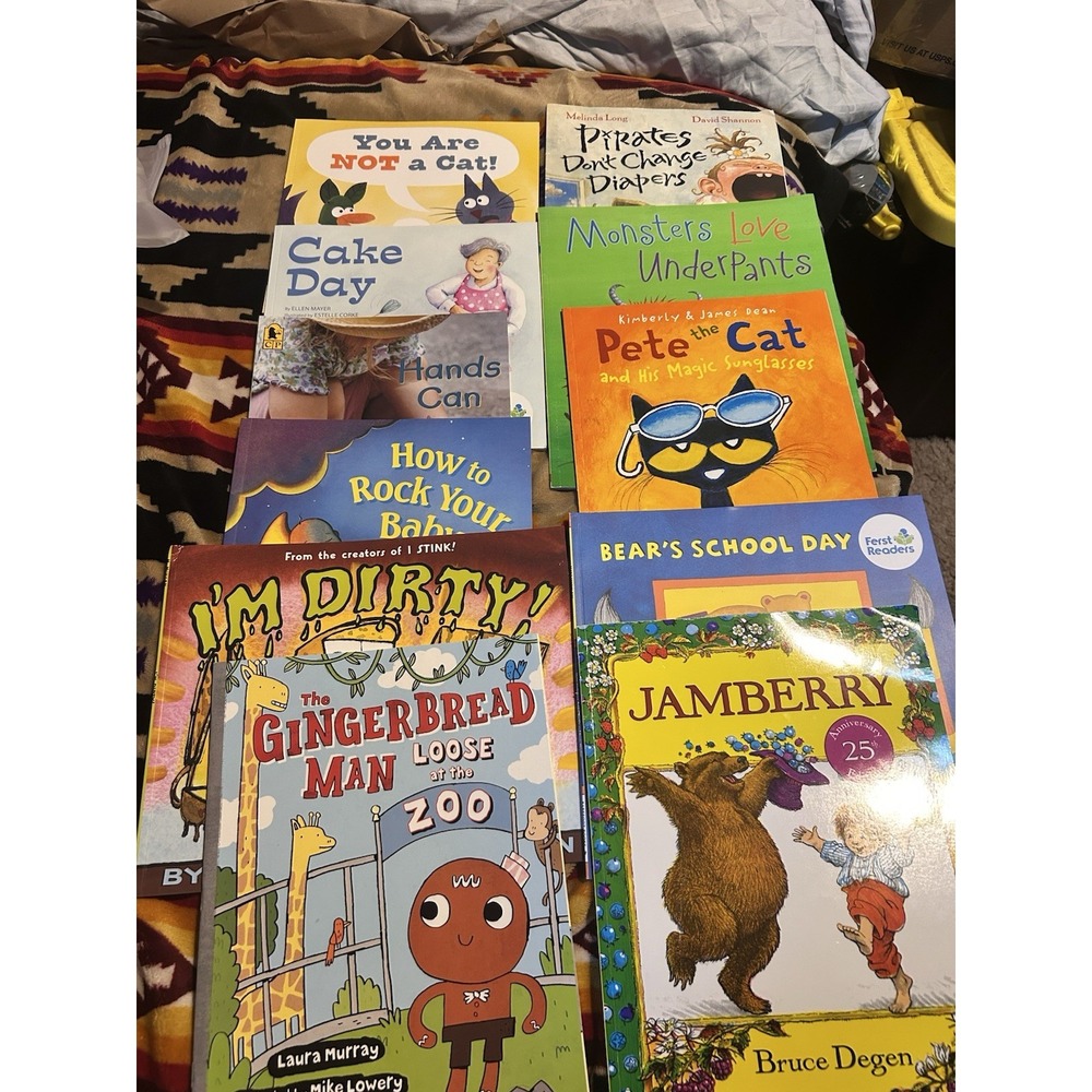 Lot Of 11 Children Books! Mixed!